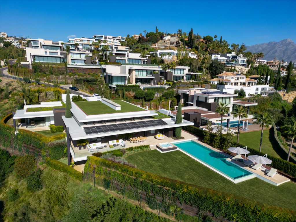 34 benahavis hills gated community modern villa sea views